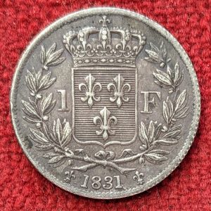 1 Franc Argent Henri V. 1831.